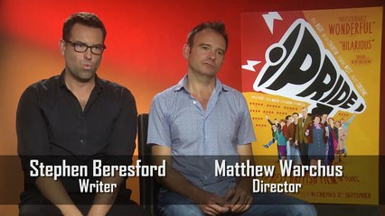 Writer Stephen Beresford & Director Matthew Warchus Interview - Pride