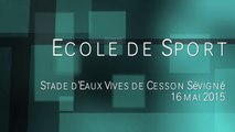 Ecole de Sport au SEV de Cesson Sévigné - Kayak Acigné - 16 mai 2015