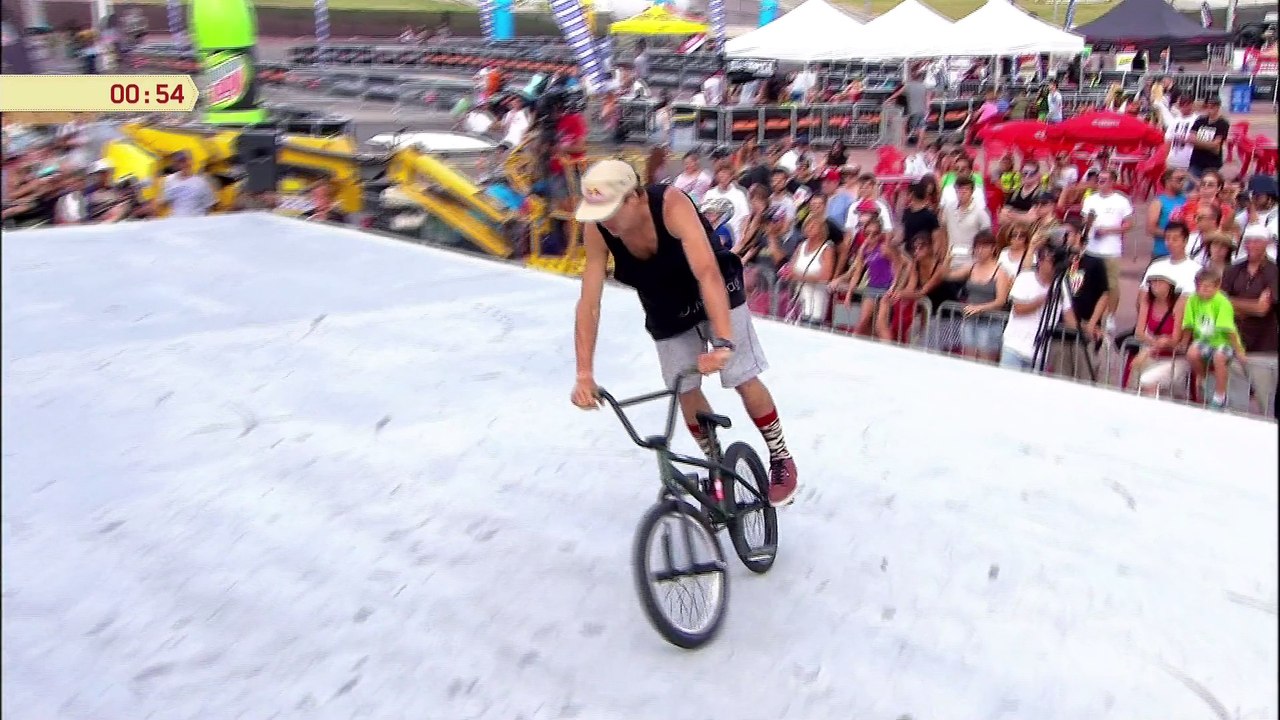 Extreme Barcelona : Victoire de Viki Gomez en finale de BMX Flat