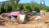 حداد وطني في جورجيا بعد مقتل 12 شخصا على الاقل جراء الفيضانات