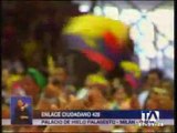 Rafael Correa rechaza las movilizaciones registradas en varias ciudades del país
