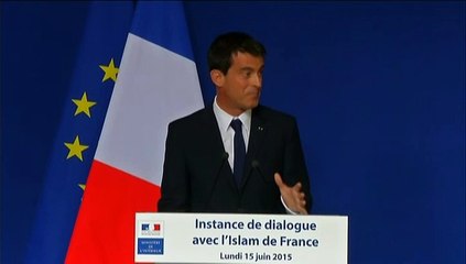 "L'islam est en France pour y rester", lance Valls devant les représentants des musulmans