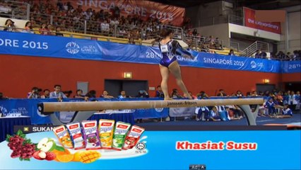 Genç jimnastikçiye tepki yağdı