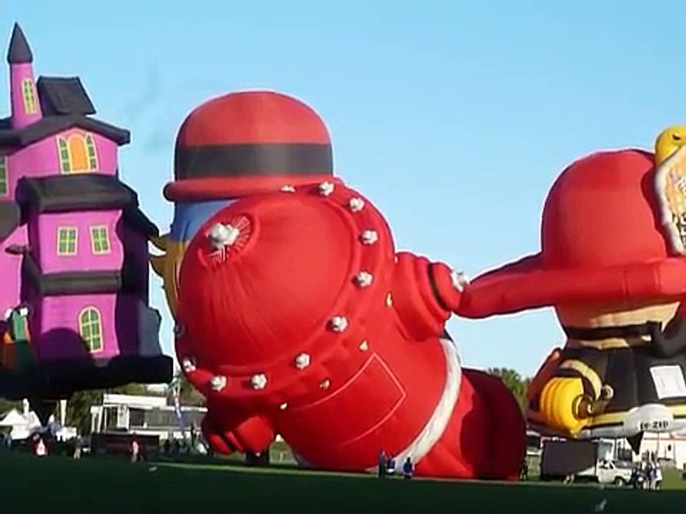 Funny Hot Air Balloons at Gatineau Hot Air Balloon Festival 2012