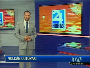 Se registraron emisiones de valor en el volcán Cotopaxi