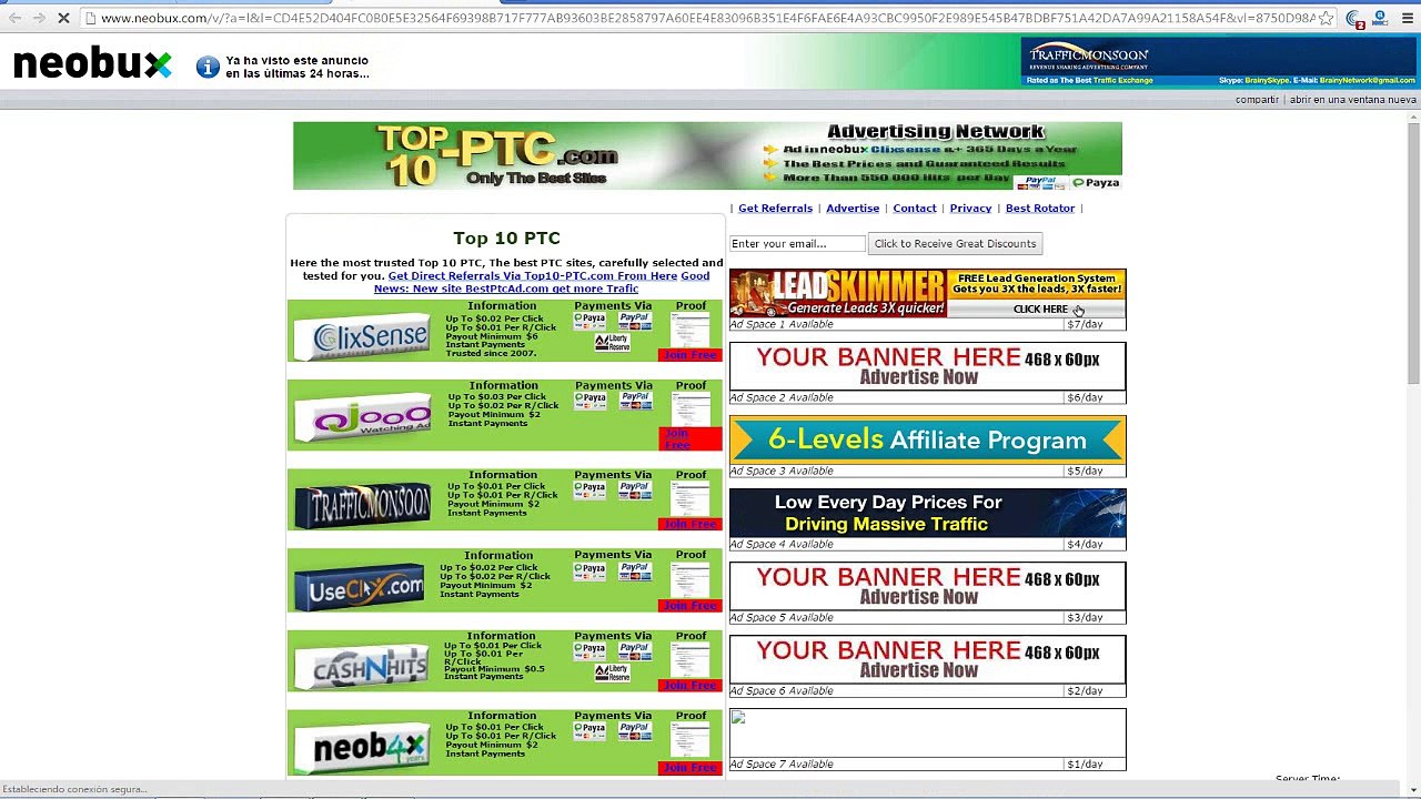 Neobux 2015 pagando