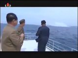 North Korea : Kim Jong Un watches strategic submarine underwater ballistic missile