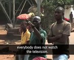 UNMIL:  Liberians discuss Voter Registration at Daily Talk news stand.mp4