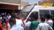 القصرين وصول جثمان شهيد الحرس الوطني منعم الغرسلي إلى مقر سكناه