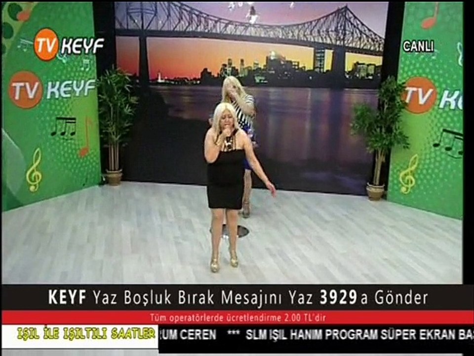 ANKARALI SEHER ŞAMPANYA IŞILTILI SAATLER TV KEYF (15-06-2015)