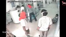 LIVE STATE BANK ROBBERY CAUGHT ON CCTV CAMERA