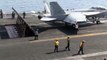 Aircraft aboard USS George H.W. Bush (CVN 77) conduct bombing raids