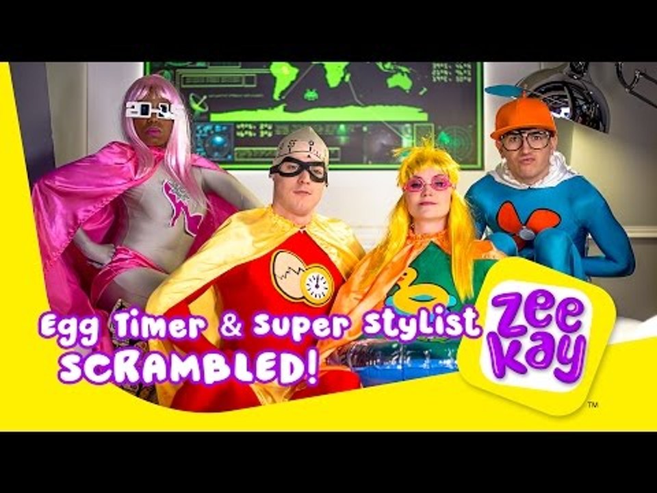 Egg Timer and Super Stylist | Scrambled! | ZeeKay