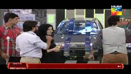 Zuni Gift Courtesy-Jeet Ka Dum HUM TV Game Show April 02_ 2015