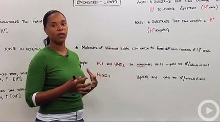 Acid and Base Properties