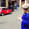 A mini, Italian Job, adventure with Small Car Big City