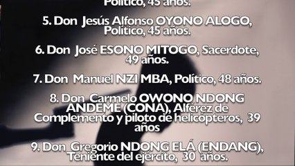 LISTE NOMINATIVE DES 119 PERSONNES ASSASSINÉES