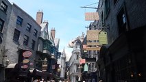Diagon Alley Harry Potter & the Escape From Gringotts Dragon Universal Orlando 6-9-15