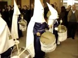 Redoble de tambores en procesión de la Soledad