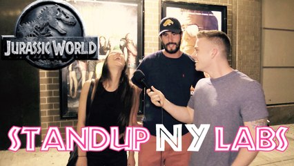 StandUpNY Labs presents On The Streets with Evan Williams: Jurassic World Edition