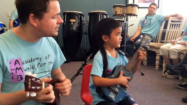 Nathan plays Rainbow Connection (Muppets) and Yellow Submarine (Beatles)