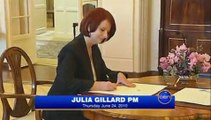 TEN News Special: Julia Gillard becomes PM (24 Jun 10)