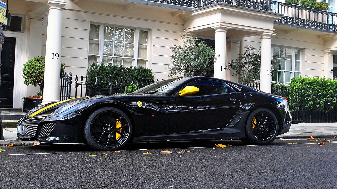 Ferrari 599 GTO & Novitec F430 ! Loud Rev + Acceleration Sound ! *1080p HD*