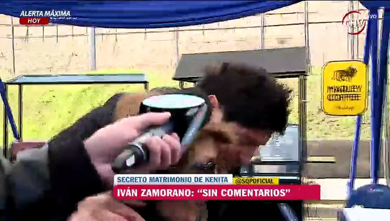 La iracunda reacción de Iván Zamorano al ser consultado sobre el casamiento de Kenita Larraín - SQP