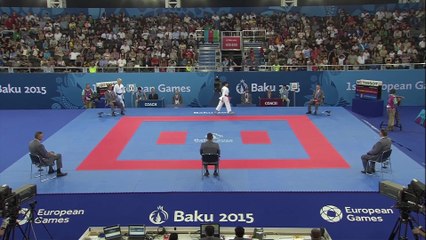 Sandra Sanchez Jaime wins the women's kata | Karate | Baku 2015 European Games