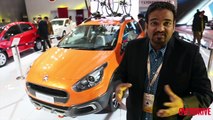 Fiat exhibits Avventura Concept & 500 Abarth at 2014 Auto Expo