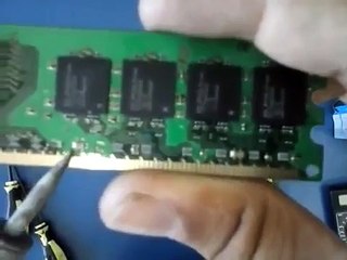 Conserto de memoria RAM Como recuperar memoria DDR 2
