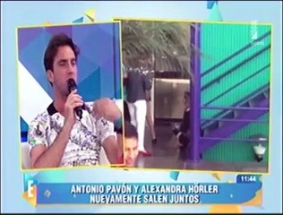 Antonio Pavón: "Fui inmaduro al negar a Alexandra Horler"