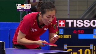 Germany's Women win Team Gold | Table Tennis | Baku 2015 European Games,