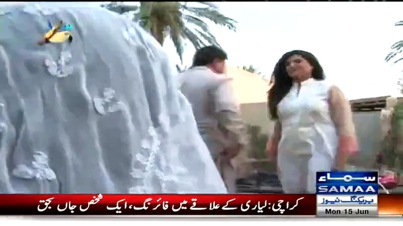 Jamshed Dasti Cleaning the Block