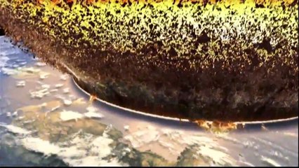 Asteroid Hitting Earth Video HD - Goth Music - Firestorm.avi