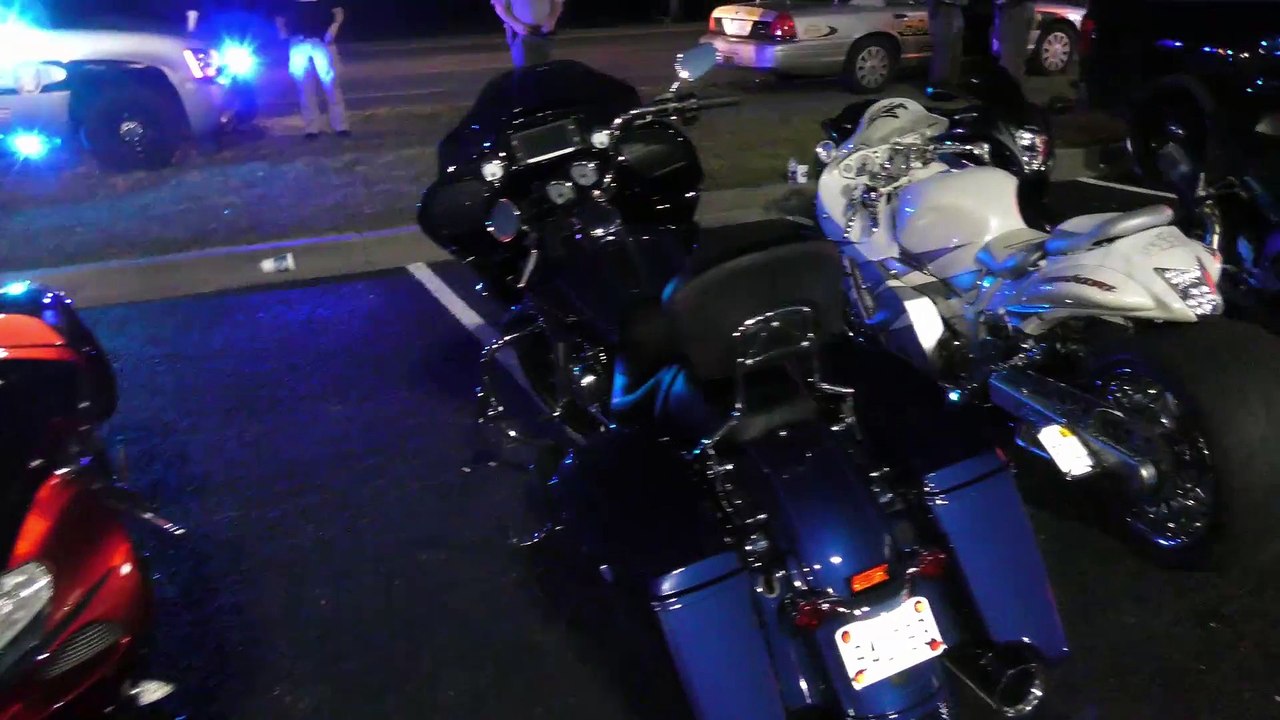 Sexy Bikes, Blue Lights & Flying Robots: Black Bike Week 2015 Drone Video Productions