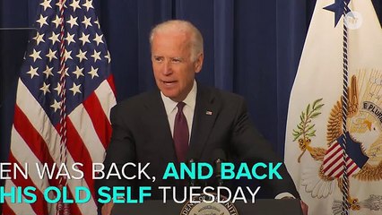 Joe Biden Makes First Public Appearance Since The Loss Of His Son