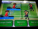 Nintendo Wii Jogando Ténis (Wii Sports)