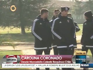 La Vinotinto se prepara para encuentro ante Perú en Valparaíso