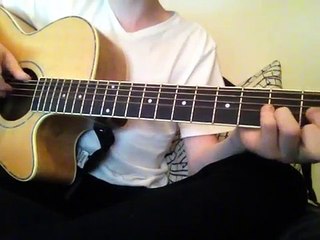 Lee DeWyze "Blackbird Song" guitar lesson/tutorial