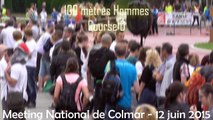 Meeting National de Colmar - 100m hommes D