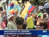 Correa se pronunció sobre marchas en Ecuador