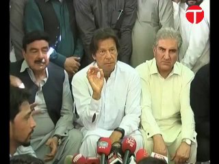Imran Khan loses his mind during press conference in Abbottabad