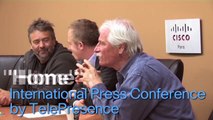 Home : International Press Conference by Cisco TelePresence