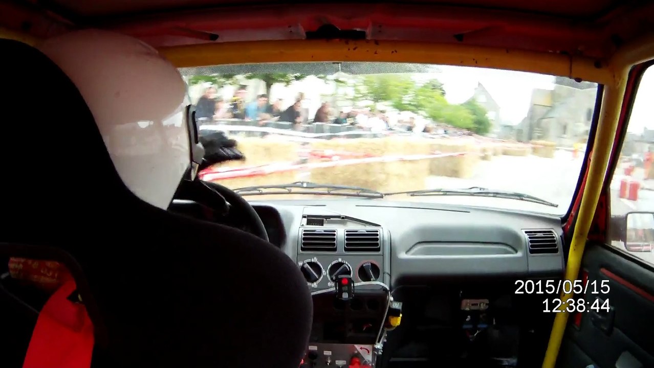 Nicolas LHULLIER Slalom de MONTEBOURG 2015 1ere manche