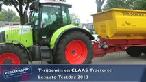 Rijles voor het tractor-rijbewijs en CLAAS Tractoren op de Lesauto Testdag 2013 (VerkeersProTV)