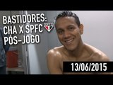 BASTIDORES: CHAPECOENSE X SÃO PAULO PÓS-JOGO | SPFCTV