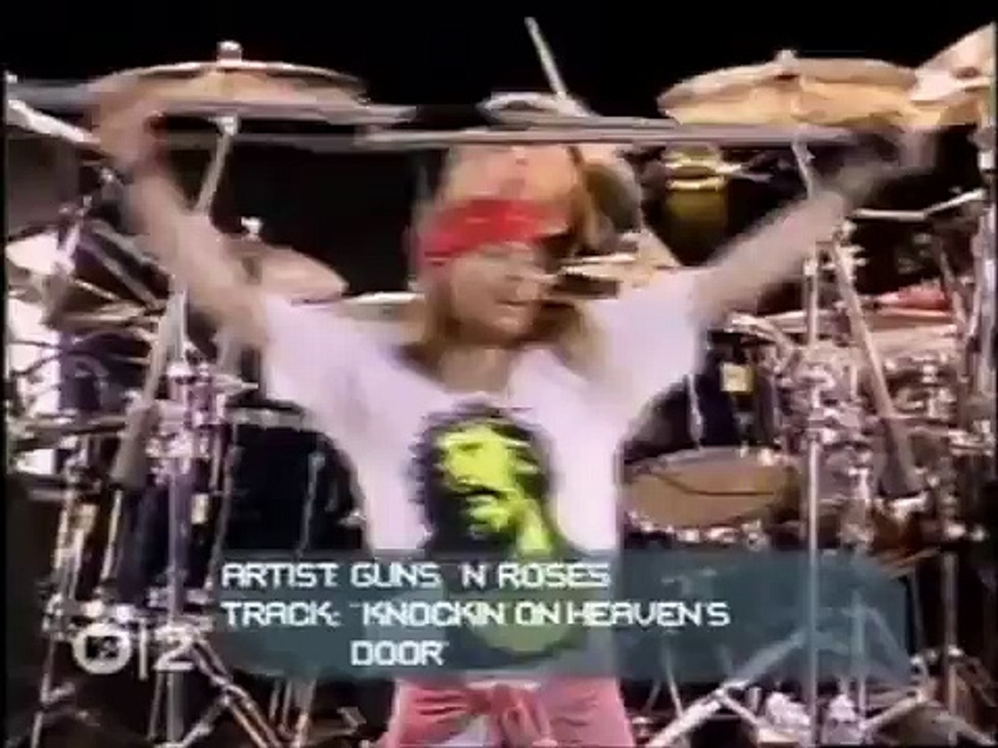 Guns N Roses - Knocking On Heaven's Door (Live Wembley 1992 - video  Dailymotion