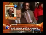 Raúl Alfonsin sobre Elisa  Carrió