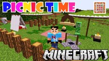 Minecraft Beautiful GARDEN FURNITURE One Command Creations NikNikamTV